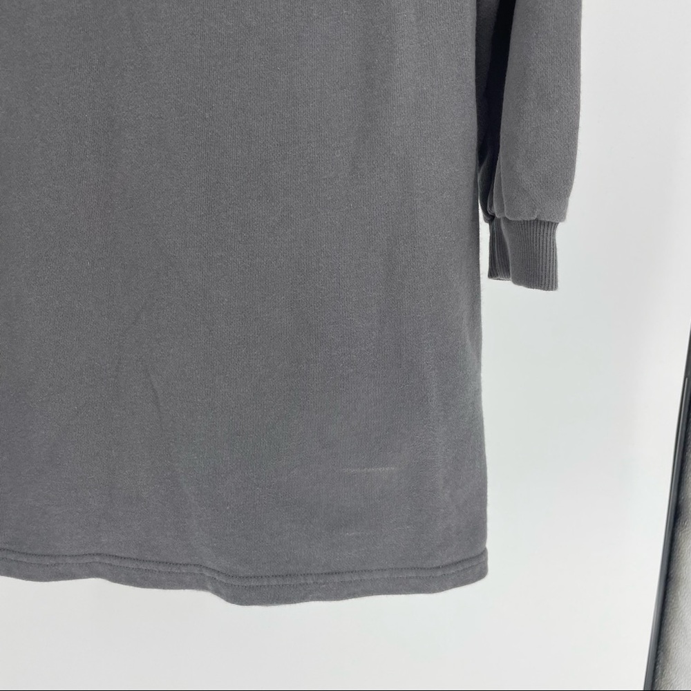 ZARA NWT WOMEN’S ENTER THE WEEKEND AND PRESS PAUSE DRESS SMALL GRAY - Picture 8 of 11